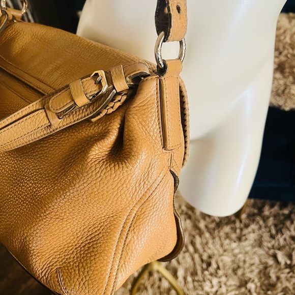 MCM Tan Leather Shoulder Bag - Picture 9 of 9